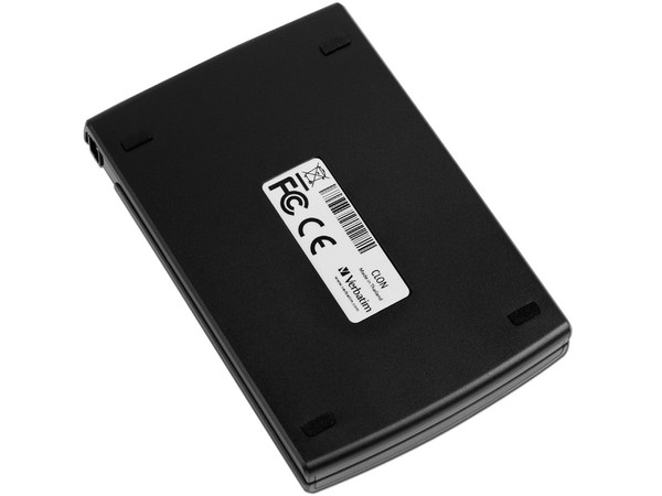 Disco Duro Portable Verbatim de 500GB, USB 2.0. Color Negro