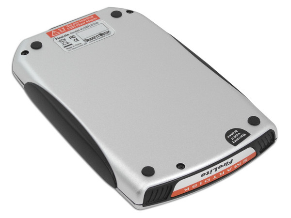 Disco Duro Portable SMARTDISK Verbatim de 250GB, USB 2.0. Color Plateado