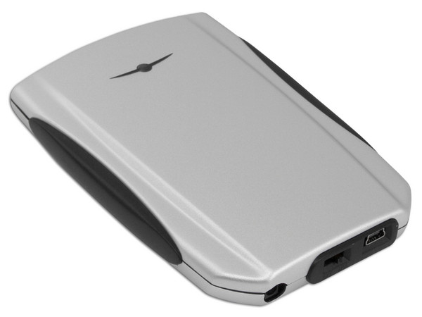 Disco Duro Portable SMARTDISK Verbatim de 250GB, USB 2.0. Color Plateado