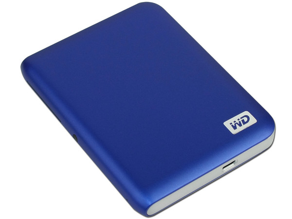 Disco Duro Portable Western Digital My Passport Elite de 320GB, USB 2.0. Color Azul