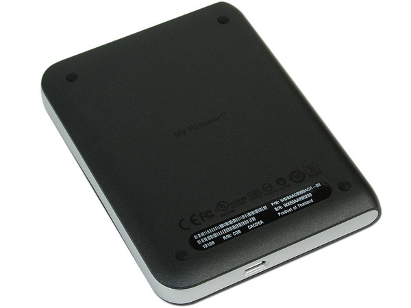 Disco Duro Portable Western Digital My Passport Elite de 500GB, USB 2.0. Color Negro