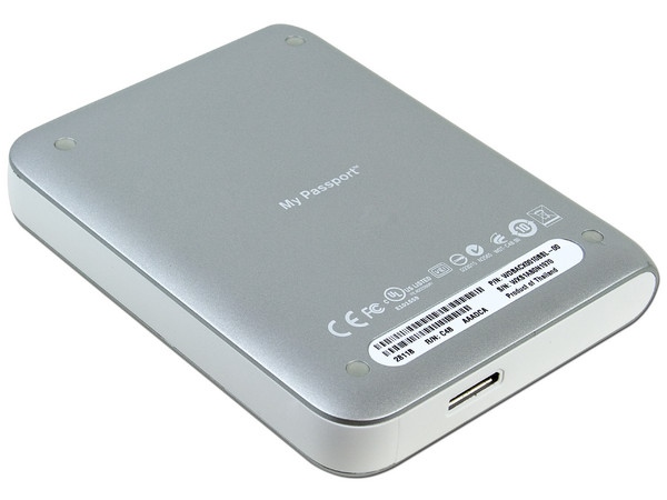 Disco Duro Portátil Western Digital My Passport Essential SE de 1 TB, USB 3.0. Color Plata 