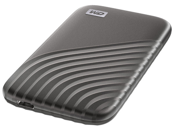 Unidad de Estado Sólido Externo Western Digital My Passport de 1TB, USB 3.2, USB-C. Color Negro.