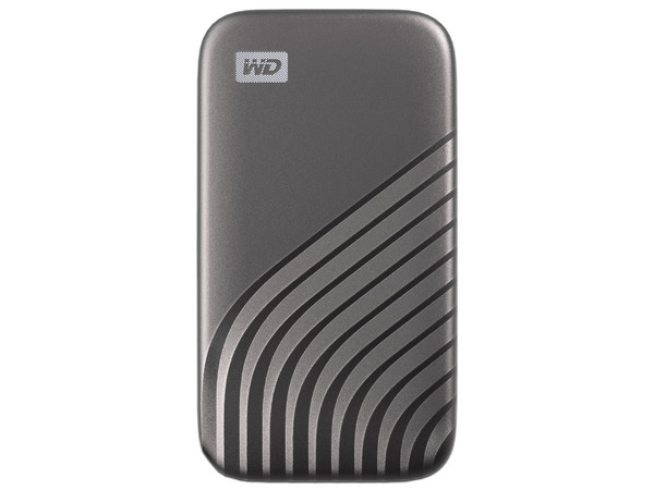 Unidad de Estado Sólido Externo Western Digital My Passport de 1TB, USB 3.2, USB-C. Color Negro.
