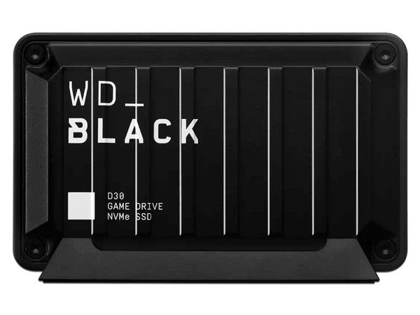 Disco Duro Portátil Western Digital D30 de 1 TB, USB-C. Color Negro.