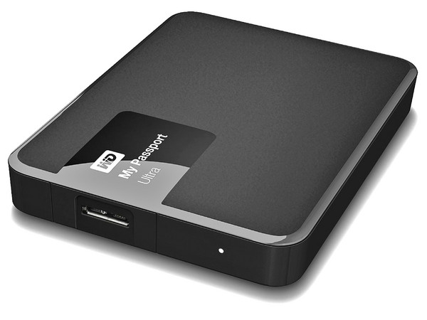 Disco Duro Portátil Western Digital My Passport Ultra de 2 TB Classic Black, USB 3.0.