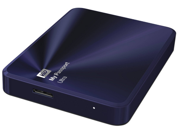 Disco Duro Portátil Western Digital My Passport Ultra de 4 TB, USB 3.0. Color Azul Metálico.