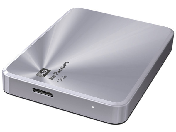 Disco Duro Portátil Western Digital My Passport Ultra de 4TB, USB 3.0. Color Plata.