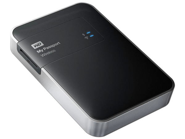 Disco Duro Portátil Western Digital My Passport Wireless 1 TB, USB 3.0, Wi-Fi, SD.