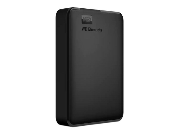Disco Duro Portátil Western Digital Elements de 5 TB, USB 3.1, Color Negro.