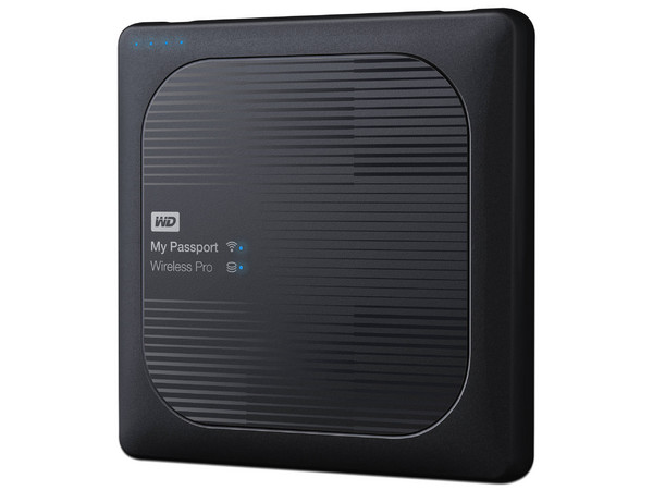 Disco Duro Portátil Western Digital My Passport Wireless Pro 1 TB, USB 3.0, Wi-Fi, SD.