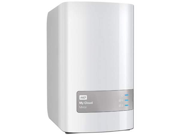 Almacenamiento en la nube personal Western Digital My Cloud Mirror (Gen 2),  8TB, Gigabit Ethernet.