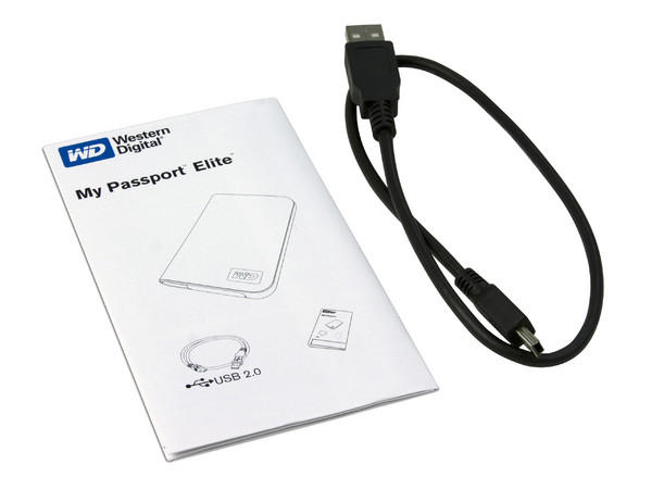 Disco Duro Externo Western Digital My Passport Elite Titanium de 320GB, USB 2.0