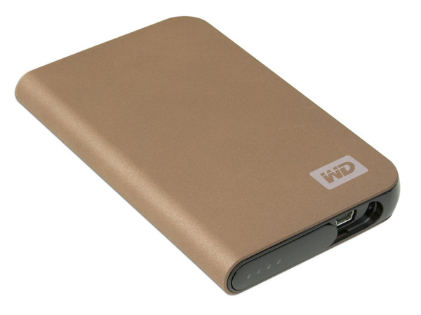 Disco Duro Externo Western Digital My Passport Elite Bronze de 320GB, USB 2.0