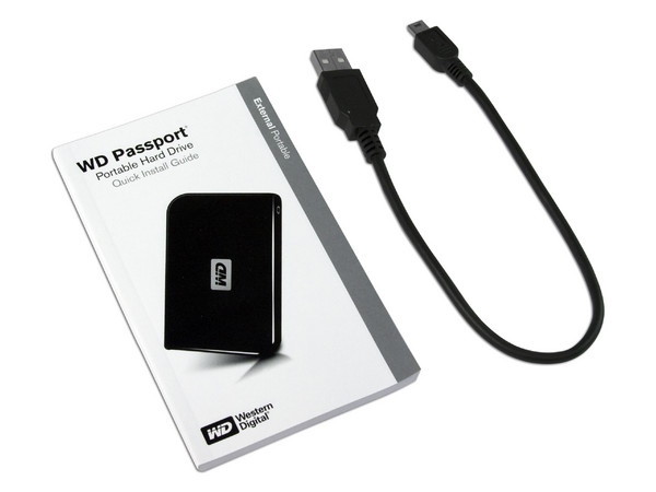 Disco Duro Externo Western Digital Passport de 80 GB, 5400 RPM, USB 2.0 (OEM)
