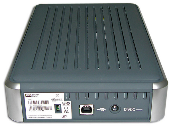 Disco Duro Externo Western Digital de 120 GB, 7200 RPM, USB 2.0