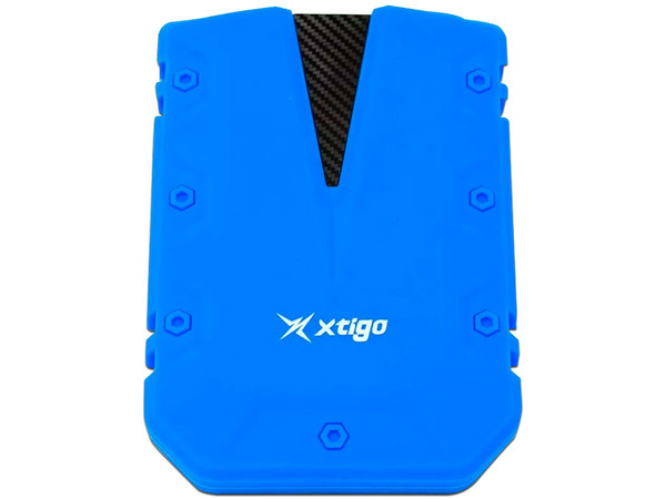Disco Duro Portátil XTigo XH30 de 1 TB a prueba de polvo, agua y golpes, USB 3.0. Color Azul.
