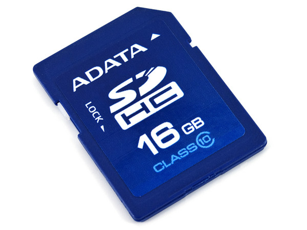 Memoria ADATA SDHC  de 16GB clase 10