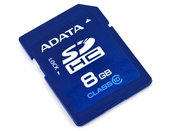 Memoria ADATA SDHC de 8GB clase 10 