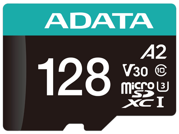 Memoria ADATA Premier Pro MicroSDXC UHS-I U3 de 128GB, Clase 10.