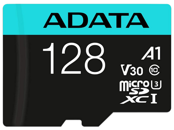 Memoria ADATA Premier Pro MicroSDXC UHS-I U3 de 128 GB, Clase 10.