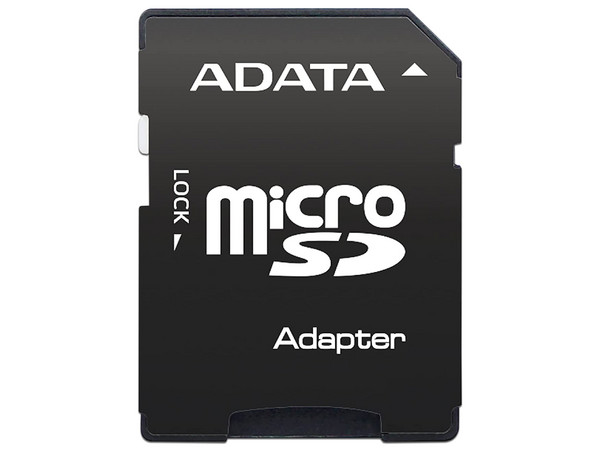 Memoria ADATA Premier MicroSD XC I de 64GB, Clase 10, A1, incluye adaptador SD.