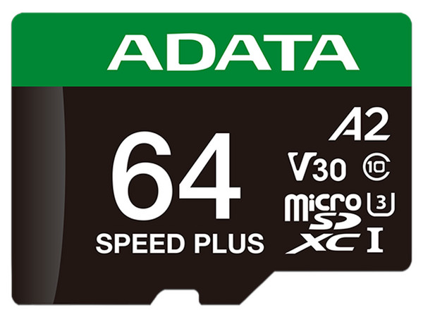 Memoria ADATA MicroSDXC UHS-I U3 de 64GB , Clase 10.