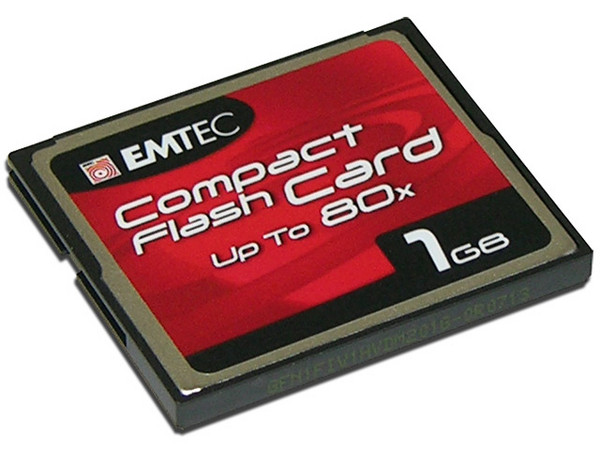 Memoria Emtec Compact Flash de 1GB