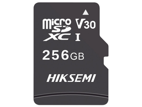 Memoria MicroSDXC UHS-1 HIKSEMI NEO de 256GB, Clase 10, incluye adaptador SD.