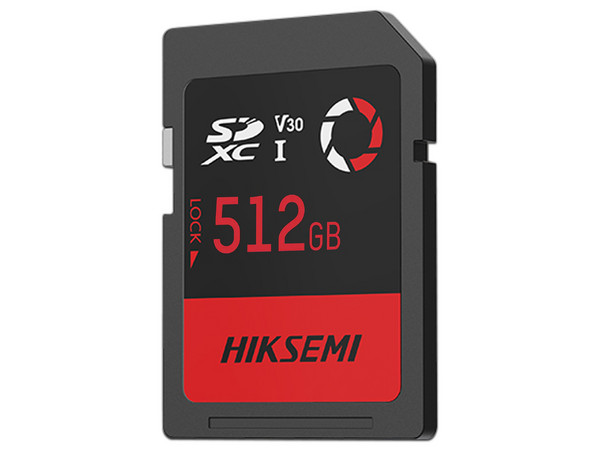 Memoria Hiksemi MicroSDXC V30 de 512 GB, Clase 10, Especializada para Drones comerciales, Cámaras de fotografía y video.