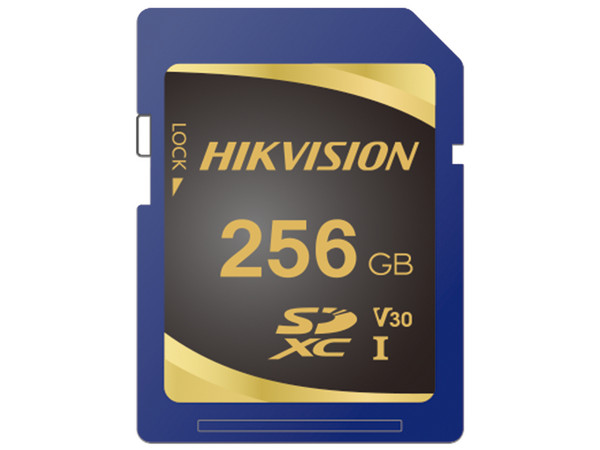Memoria SDXC Hikvision HS-SD-P10/256G de 256 GB, clase 10, Especializada Para Videovigilancia.