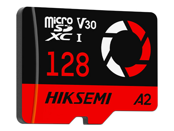 Memoria Hikvision MicroSDXC UHS-I U1 de 128 GB, Clase 10.
