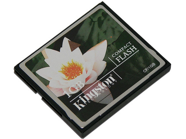 Memoria Kingston de 1GB Compact Flash (CF)
