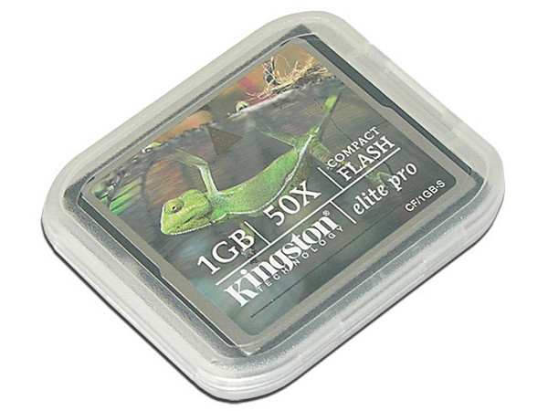Memoria Kingston Elite Pro Compact Flash 50x de 1GB