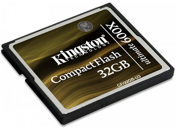 Memoria Kingston Compact Flash de 32GB Ultimate 600X