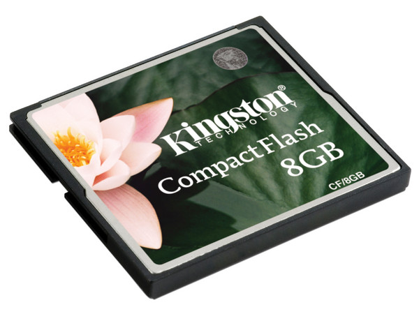 Memoria Kingston Compact Flash de 8GB