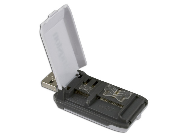 Lector de tarjetas SD/MMC MobileLite USB 2.0. Incluye Memoria SD de 2GB