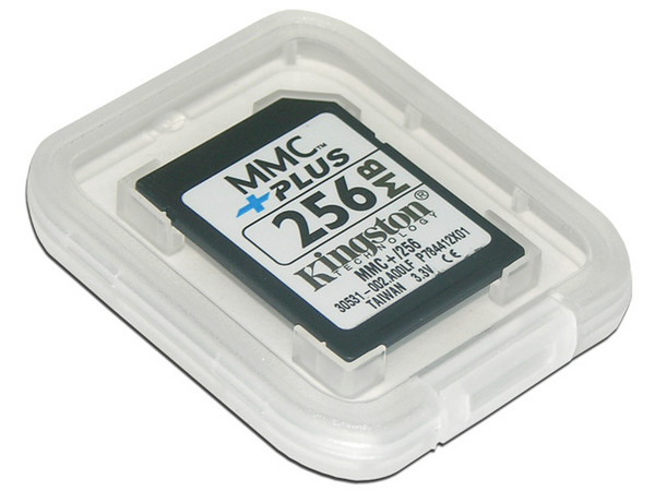 Memoria Kingston de 256MB, MultiMediaCard Plus (MMCplus)