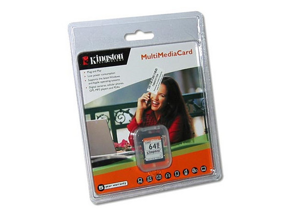 Memoria Kingston de 64MB, Multimedia Card (MMC)