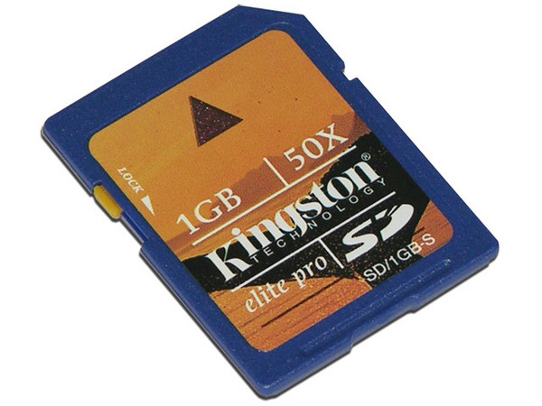 Memoria Kingston Secure Digital (SD) Elite Pro Hi-Speed 50X, 1GB