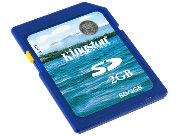 Memoria Kingston Secure Digital (SD) de 2GB