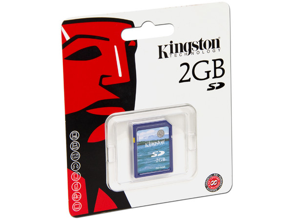 Memoria Kingston Secure Digital (SD) de 2GB