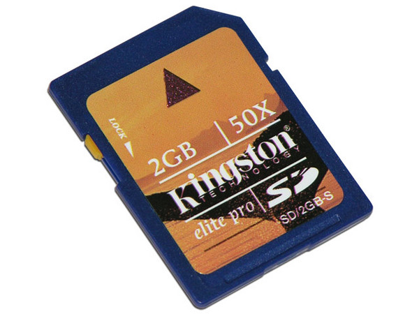 Memoria Kingston Secure Digital (SD) Elite Pro Hi-Speed 50X, 2GB