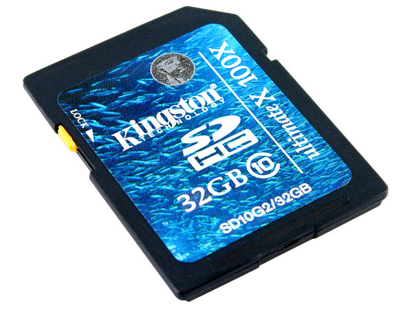 Memoria Kingston SDHC de 32GB ultimateX 100X, Clase 10