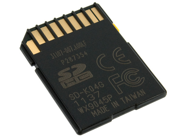 Memoria Kingston SDHC de 4 GB, Clase 4.