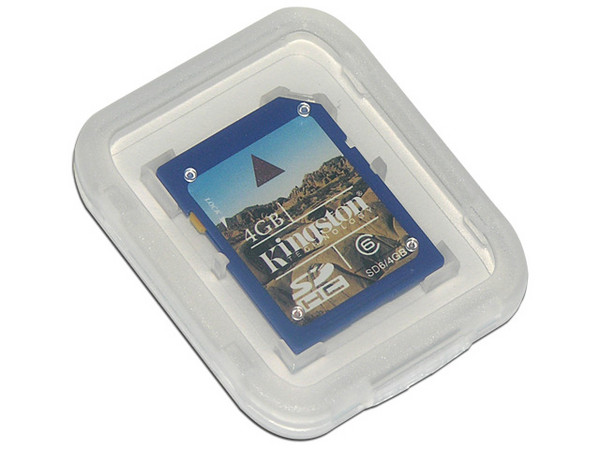 Memoria Kingston SD de Alta Capacidad (SDHC) de 4 GB Clase 6
