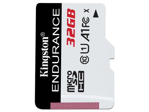 Memoria microSDHC UHS-I U1 Kingston High Endurance de 32GB, Clase 10.
