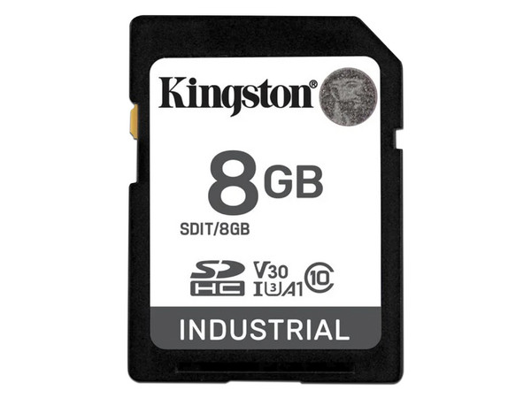Memoria Kingston SDHC UHS-1 de 8 GB, clase 10.