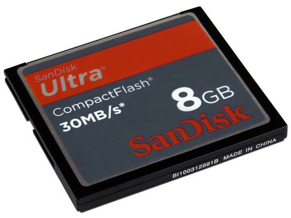 Memoria SanDisk Ultra Compact Flash de 8GB  