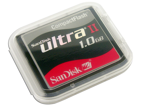 Memoria SanDisk Ultra II Compact Flash de 1GB